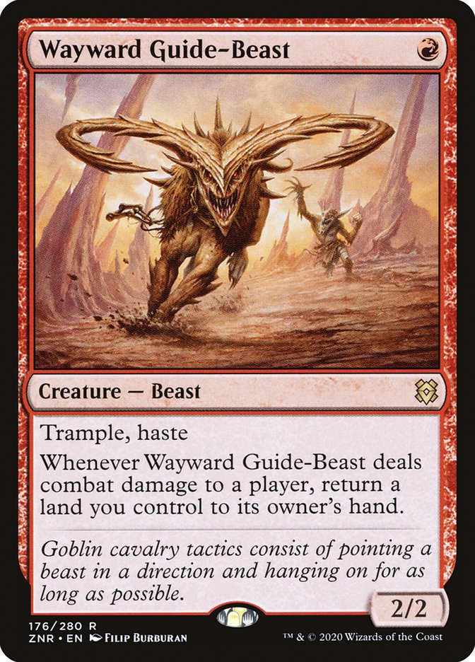 Wayward Guide-Beast front
