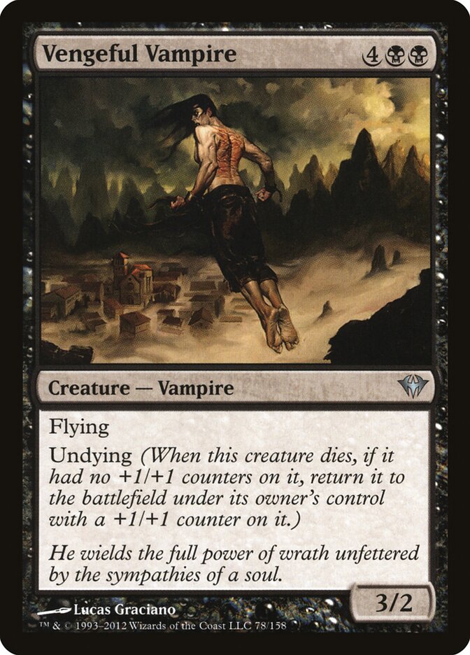 Vengeful Vampire front