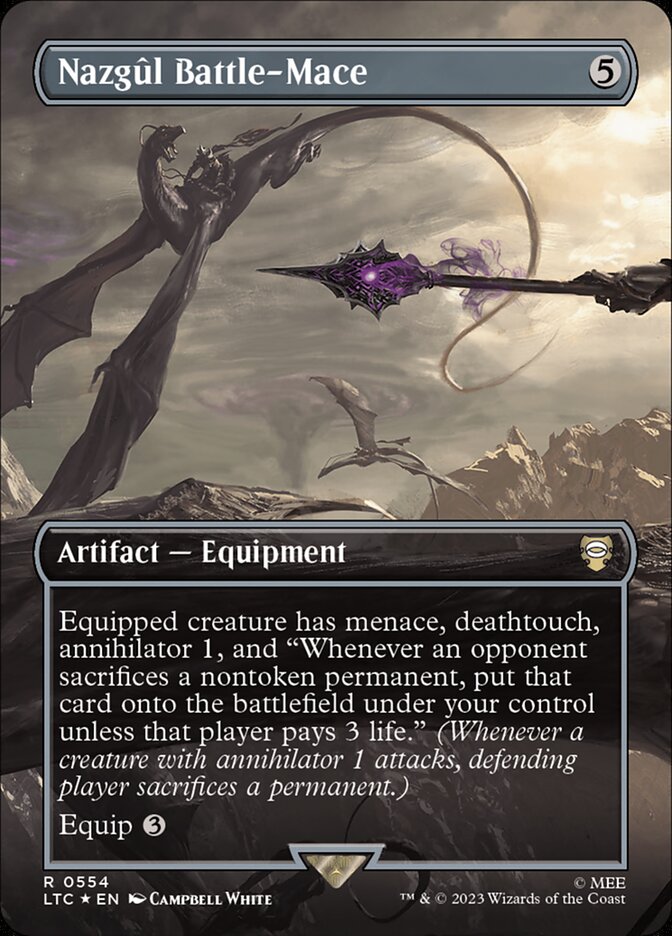Nazgûl Battle-Mace front