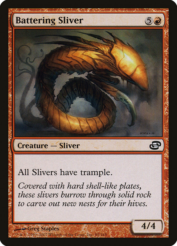 Battering Sliver front