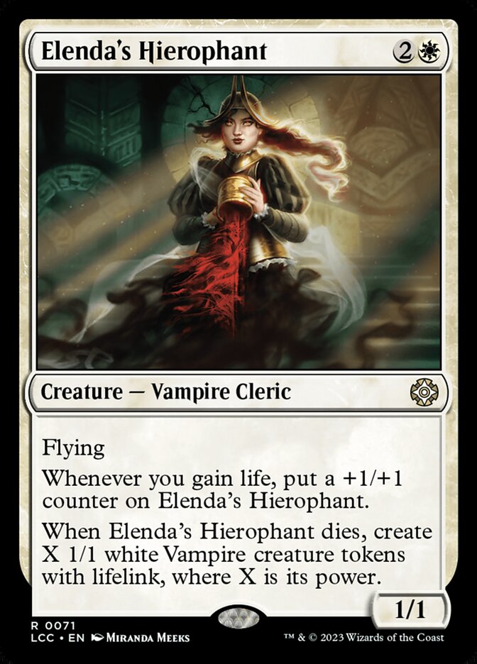 Elenda's Hierophant front
