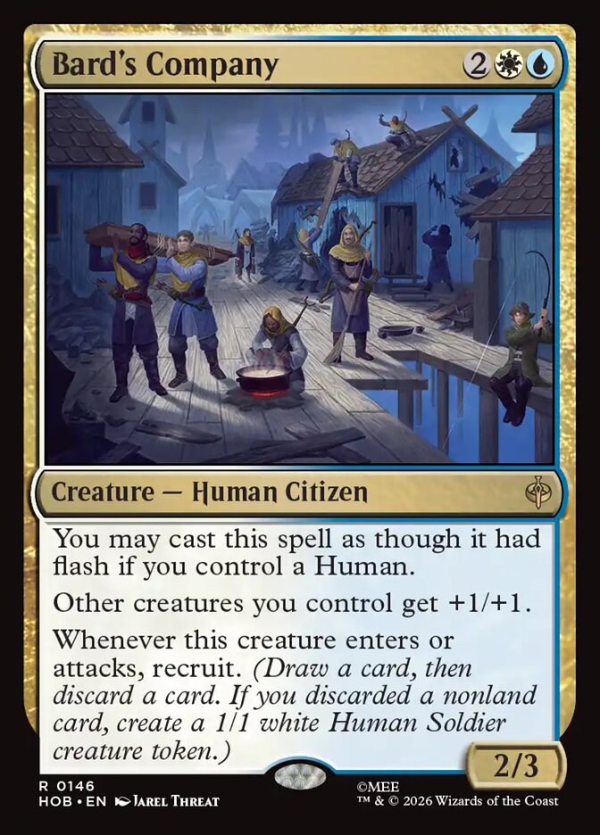 Bard's Company front