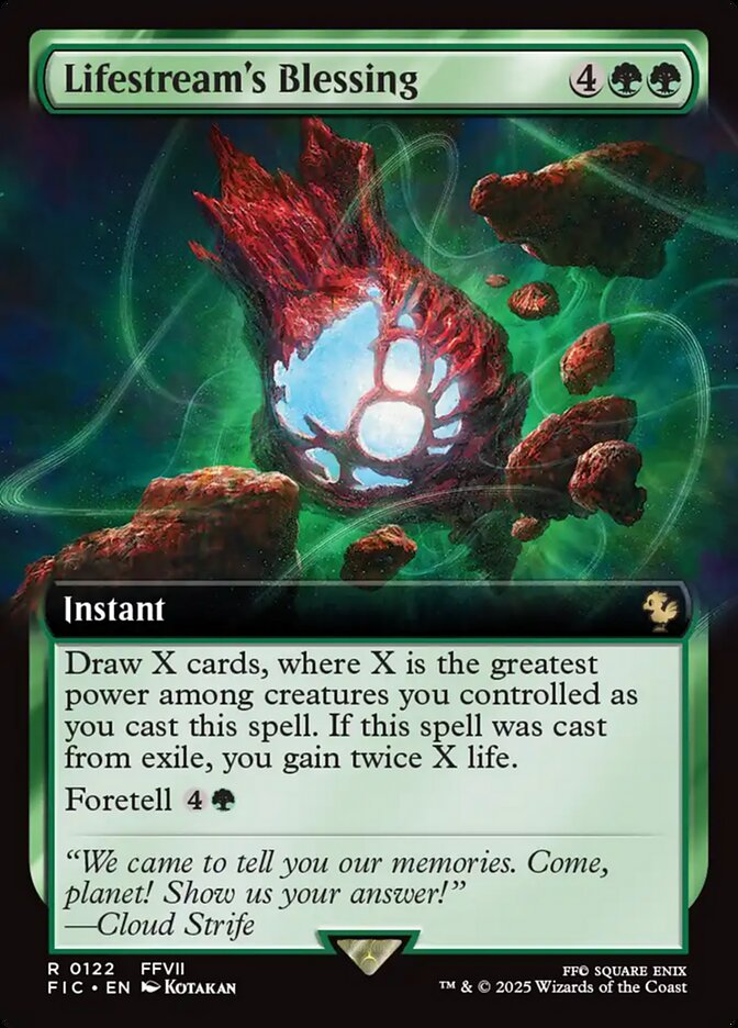 Lifestream's Blessing front