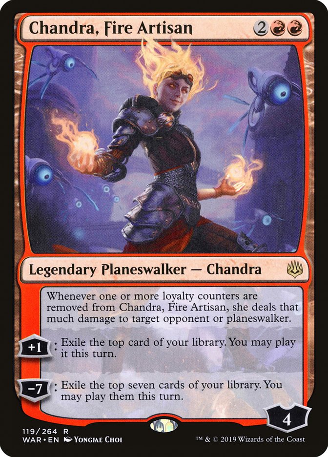 Chandra, Fire Artisan front