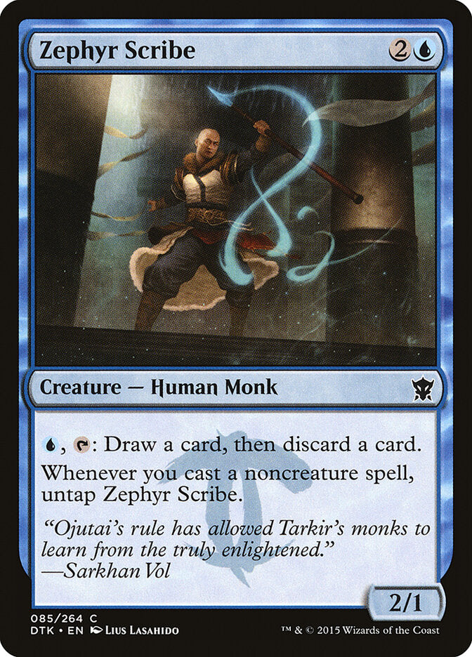Zephyr Scribe front