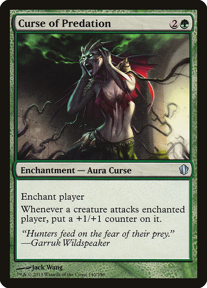 Curse of Predation front