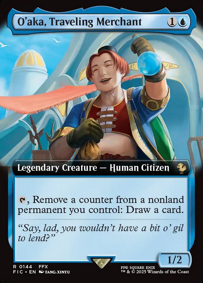 O'aka, Traveling Merchant front