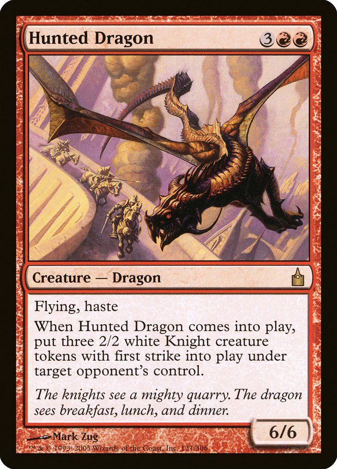 Hunted Dragon front