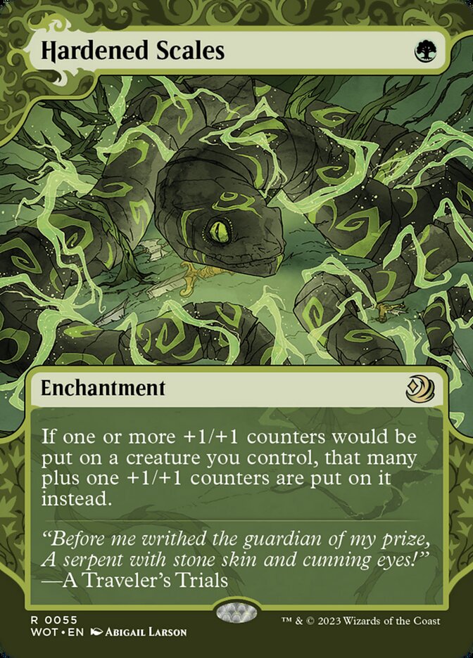 Hardened Scales front