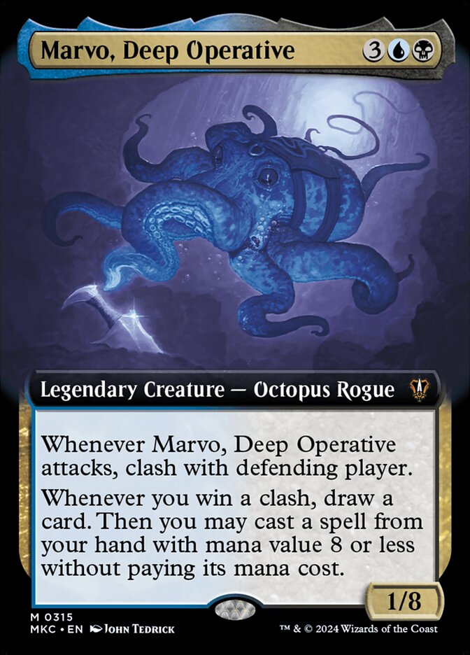 Marvo, Deep Operative front