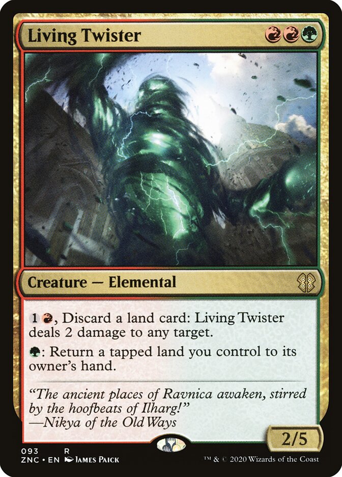 Living Twister front
