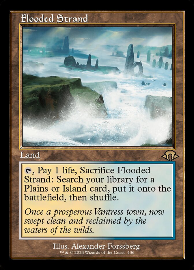 Flooded Strand front