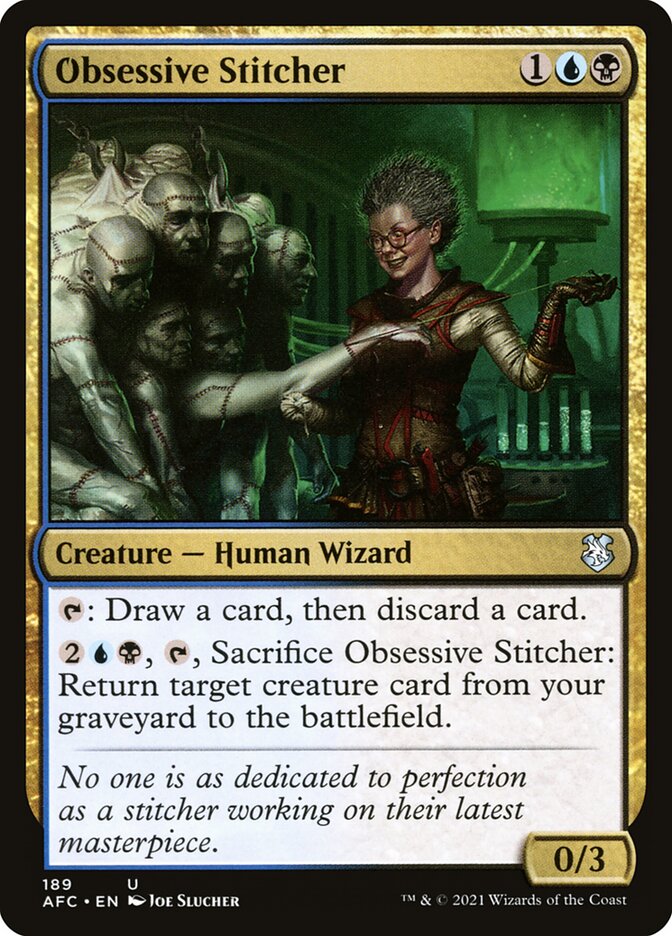 Obsessive Stitcher front