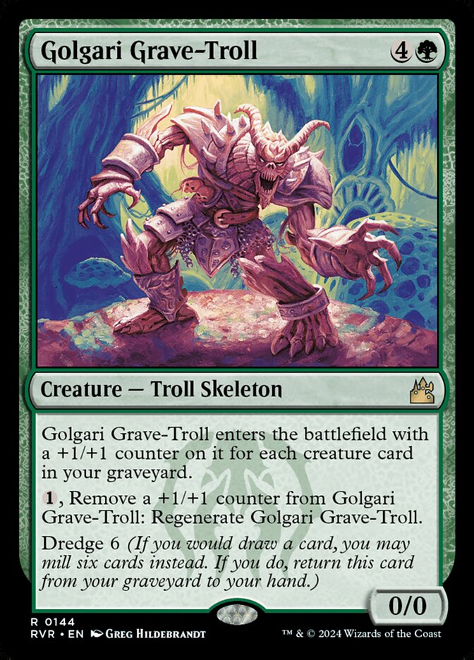 Golgari Grave-Troll front