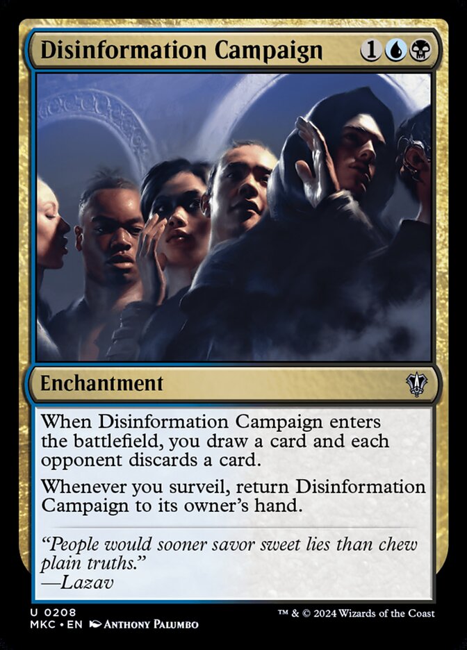 Disinformation Campaign front