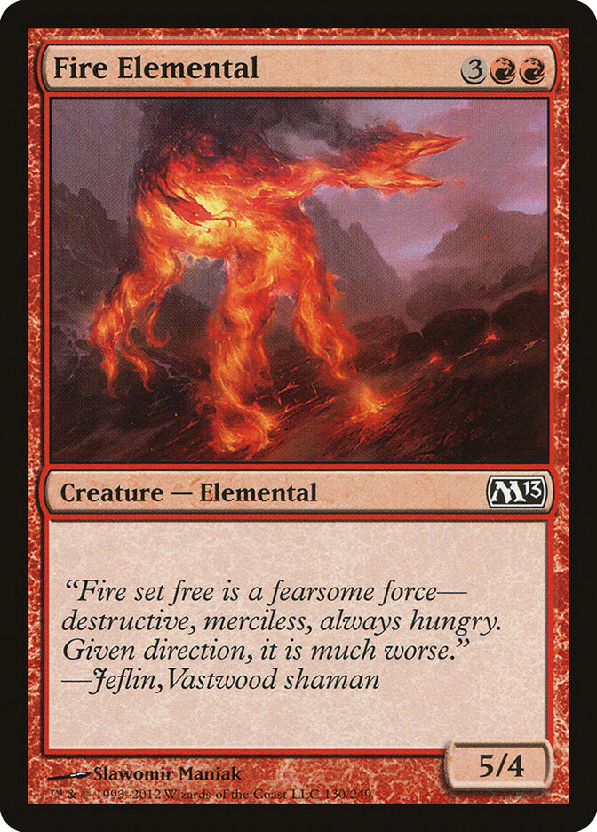 Fire Elemental front