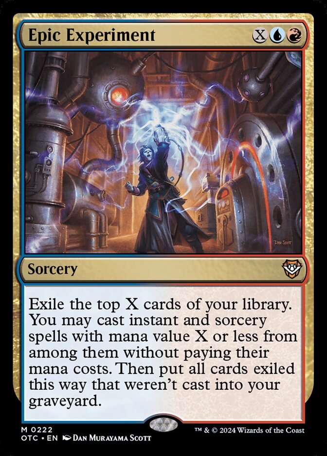 Epic Experiment front