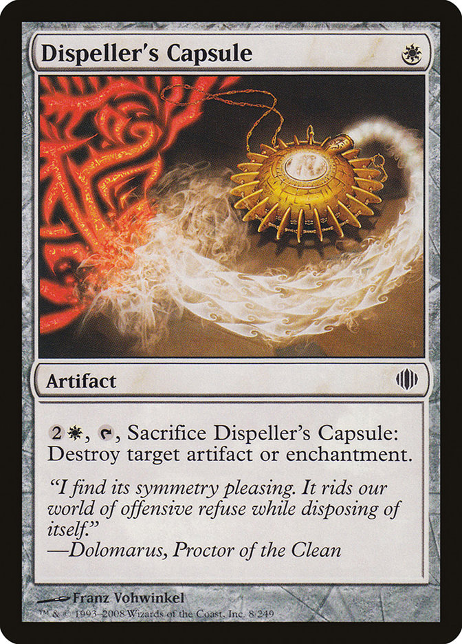 Dispeller's Capsule front