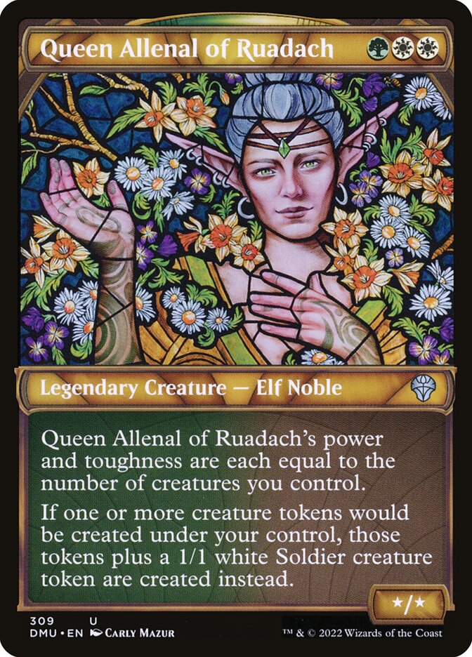 Queen Allenal of Ruadach front