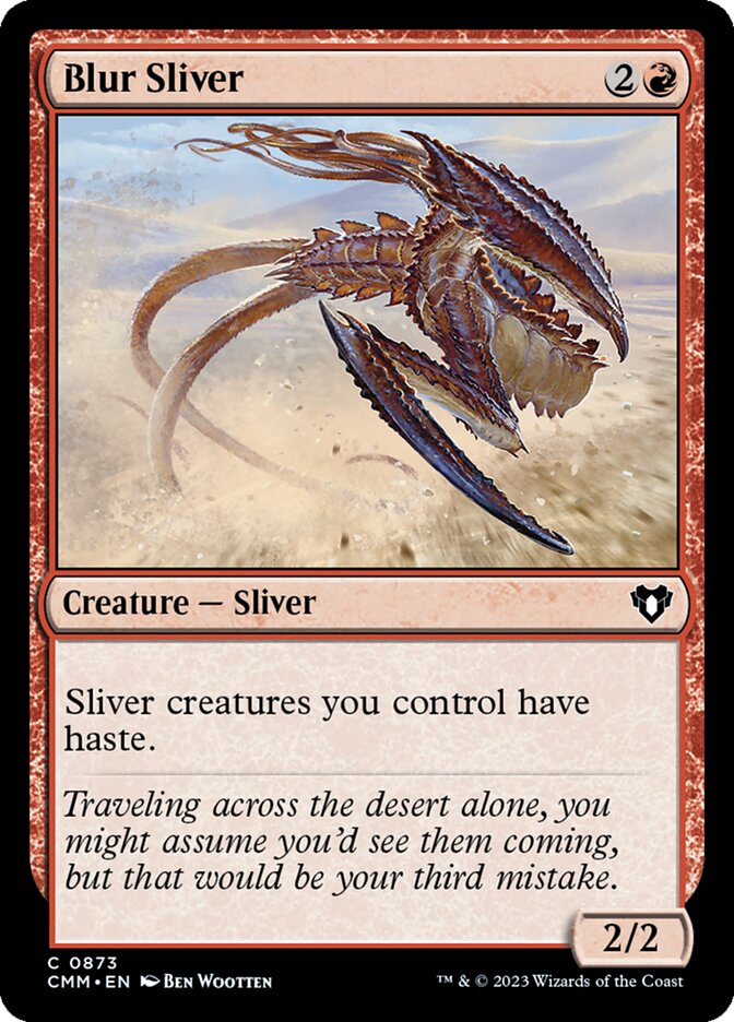 Blur Sliver front
