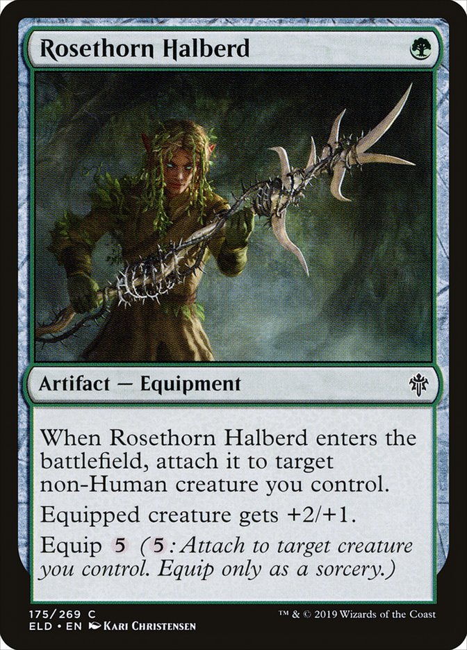 Rosethorn Halberd front