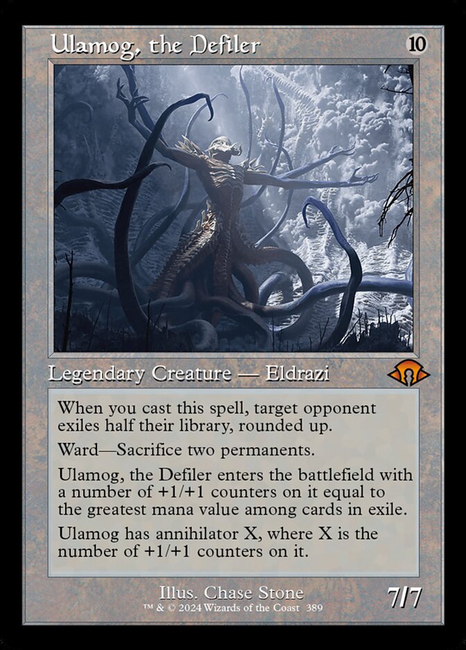 Ulamog, the Defiler front