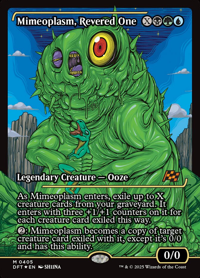 Mimeoplasm, Revered One front