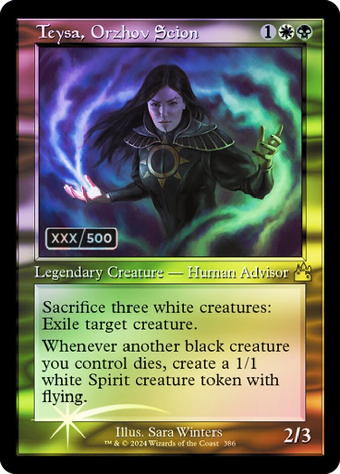 Teysa, Orzhov Scion front