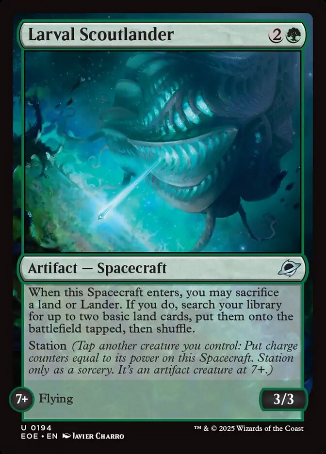 Larval Scoutlander front