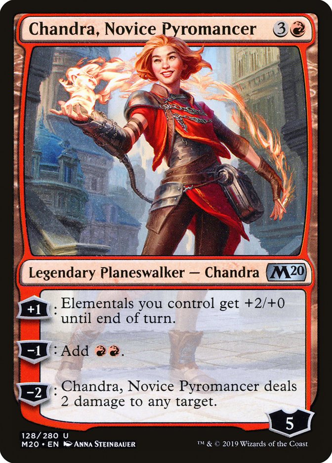 Chandra, Novice Pyromancer front