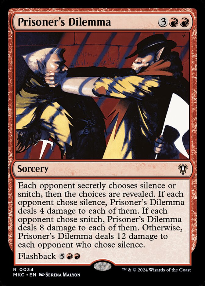 Prisoner's Dilemma front