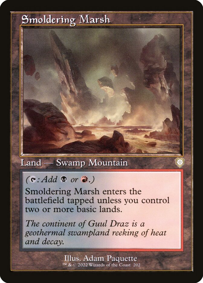 Smoldering Marsh front