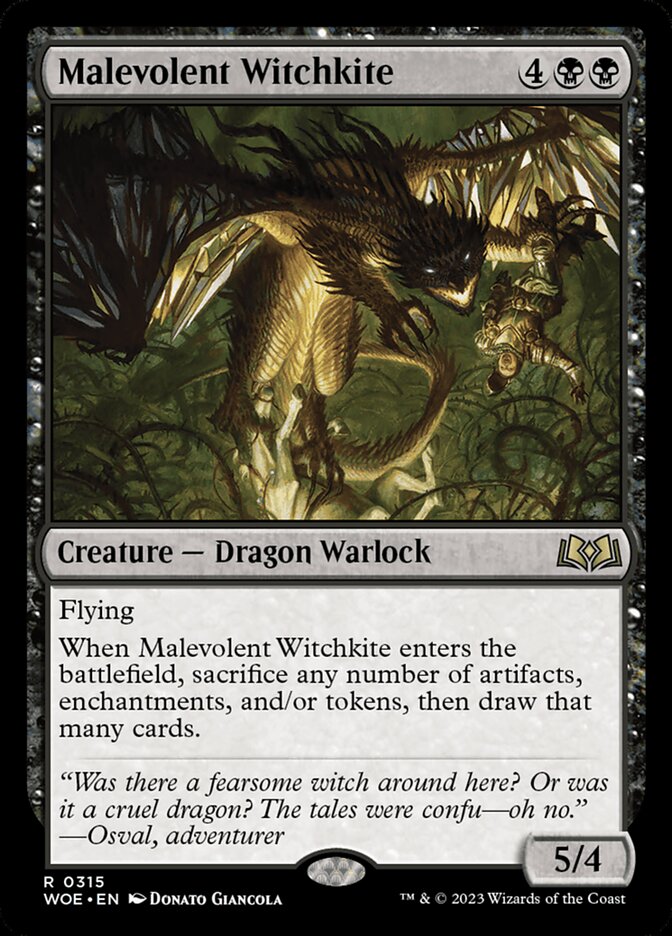 Malevolent Witchkite front
