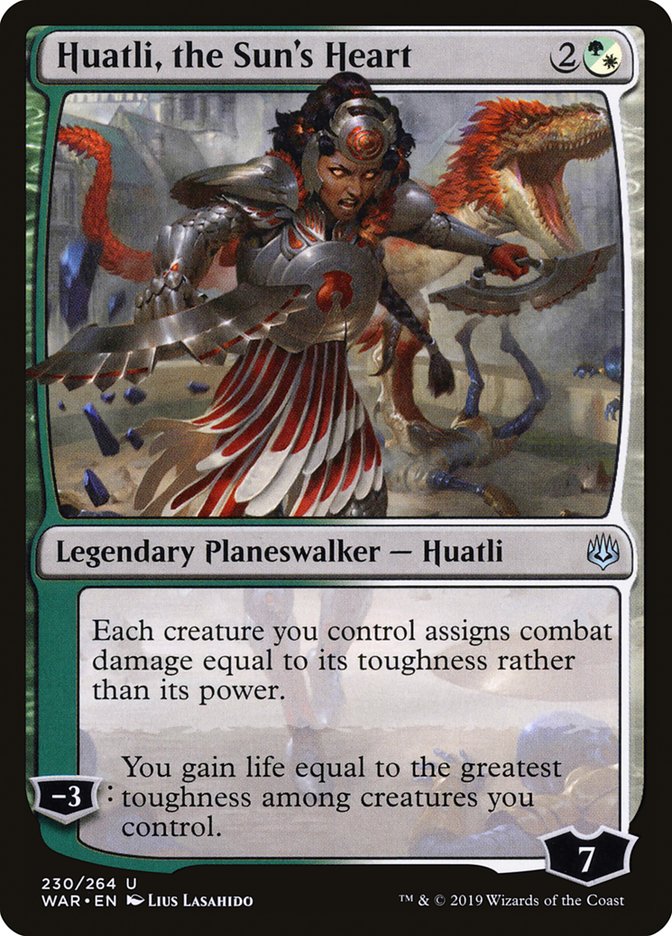 Huatli, the Sun's Heart front