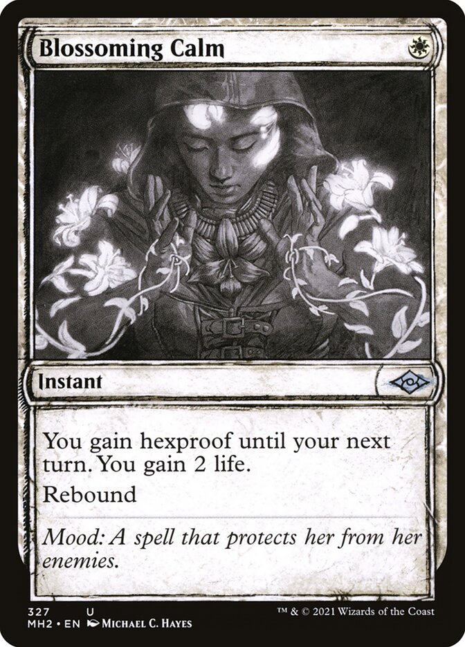 Blossoming Calm front