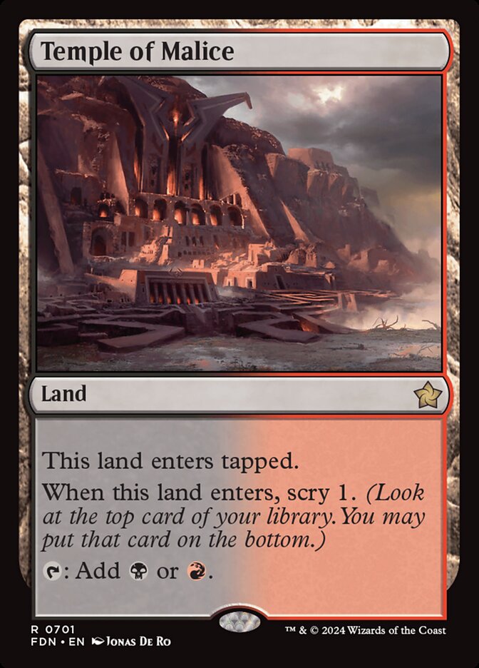 Temple of Malice front