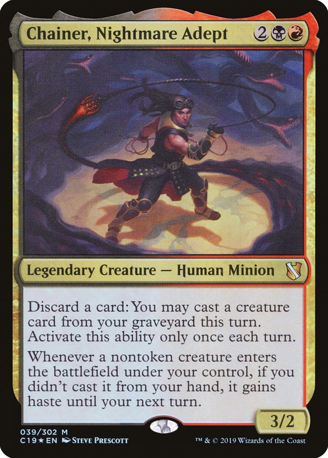 Chainer, Nightmare Adept front