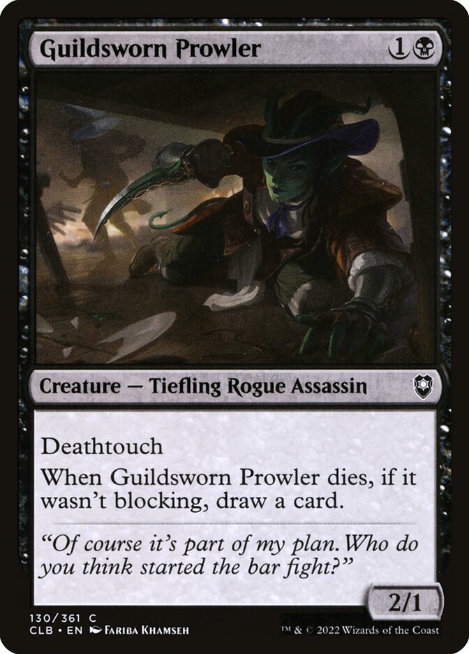 Guildsworn Prowler front