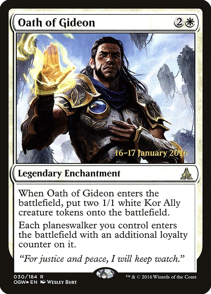 Oath of Gideon front