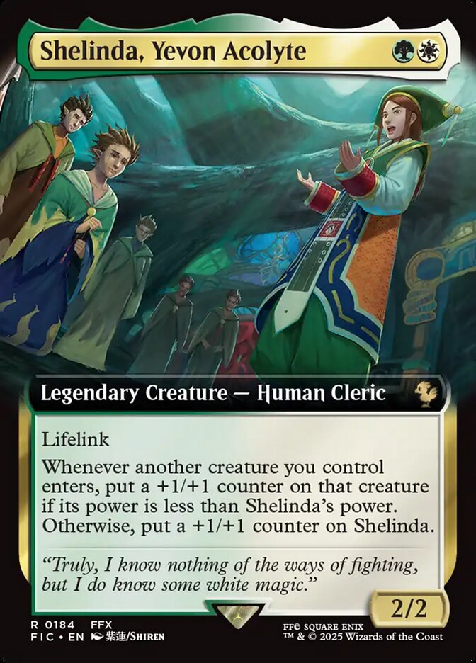 Shelinda, Yevon Acolyte front