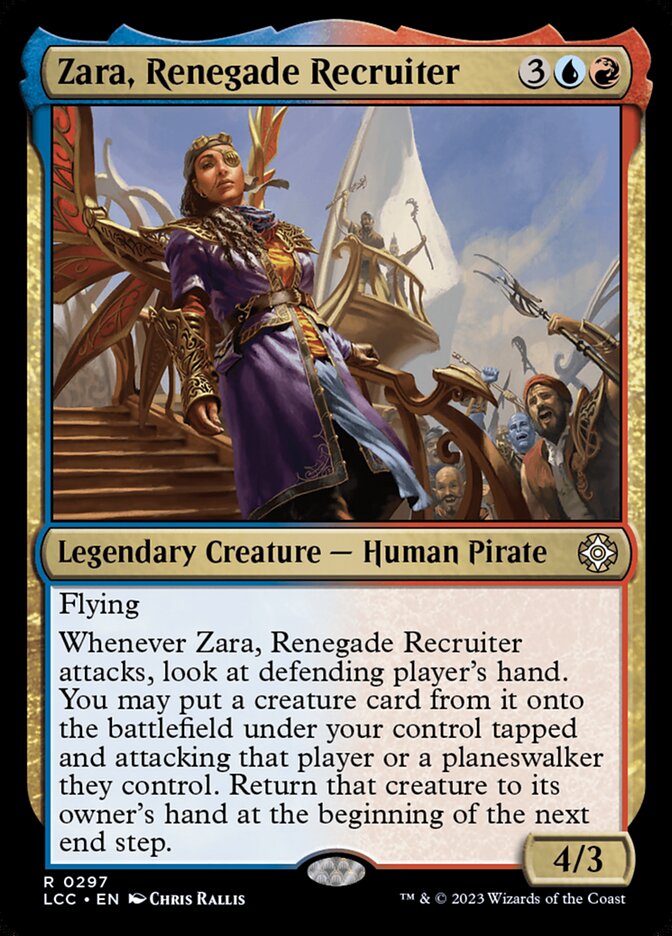Zara, Renegade Recruiter front