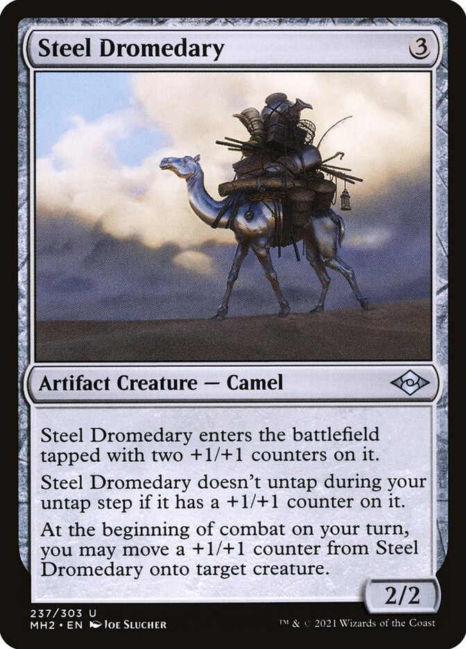 Steel Dromedary front