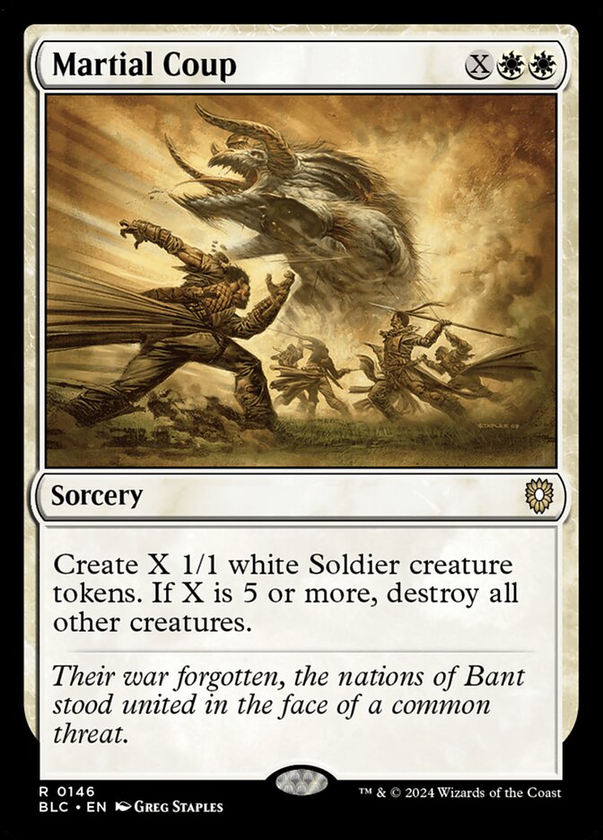 Martial Coup front