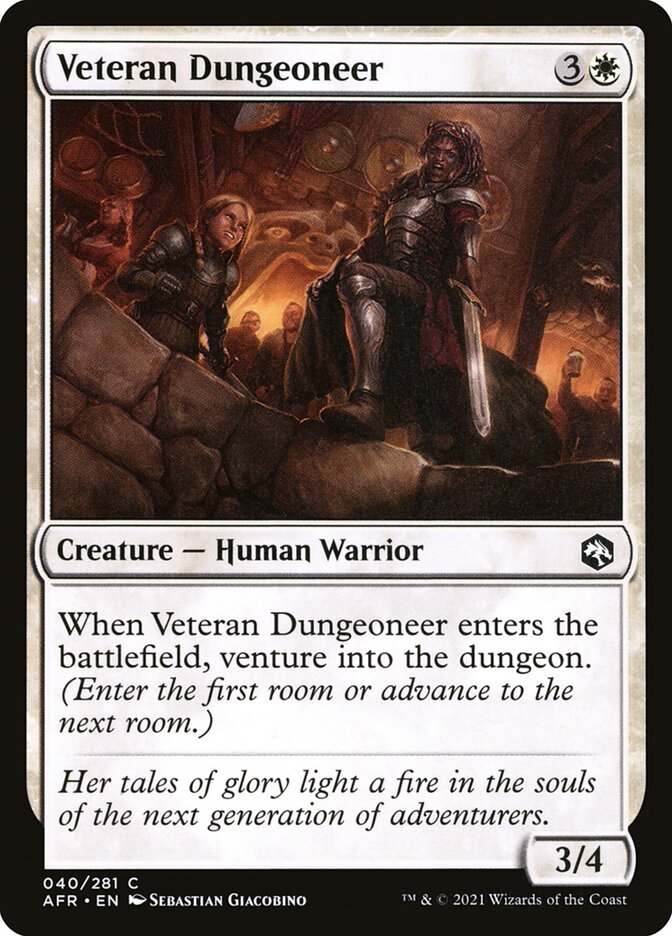 Veteran Dungeoneer front