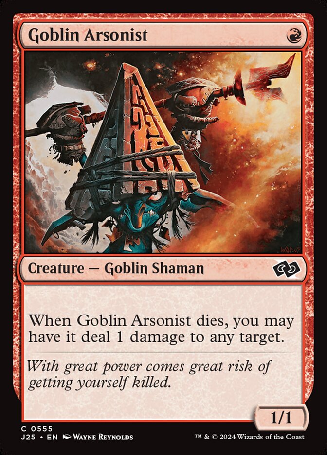 Goblin Arsonist front