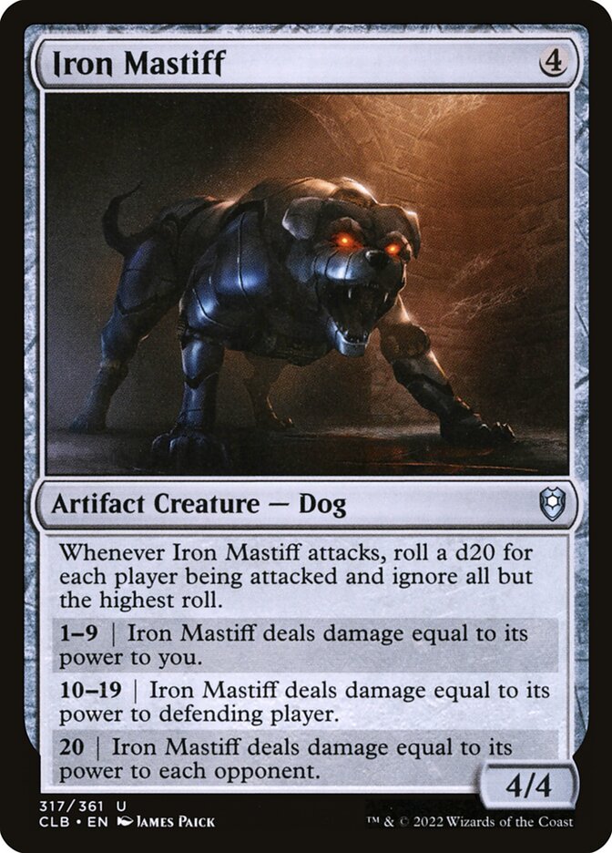 Iron Mastiff front