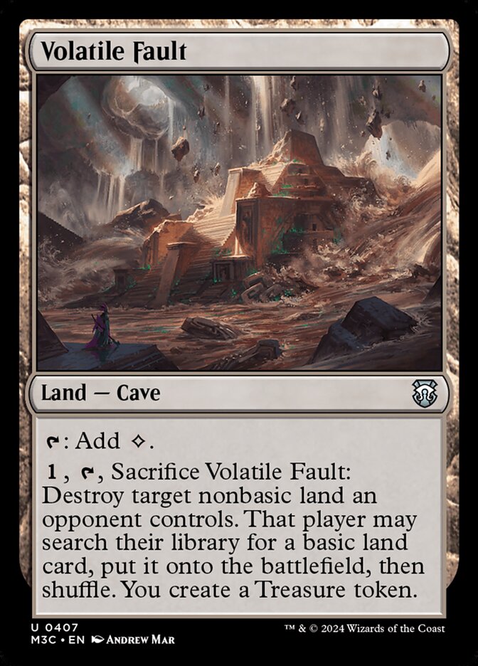 Volatile Fault front