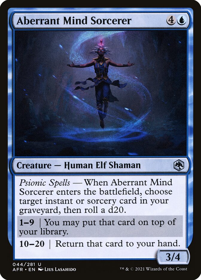 Aberrant Mind Sorcerer front