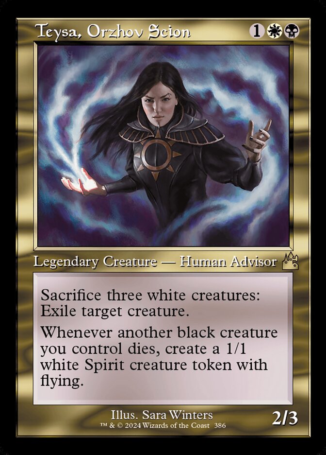 Teysa, Orzhov Scion front