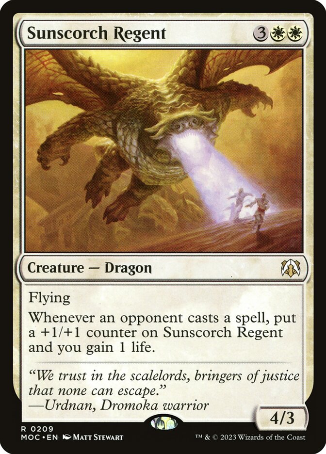 Sunscorch Regent front